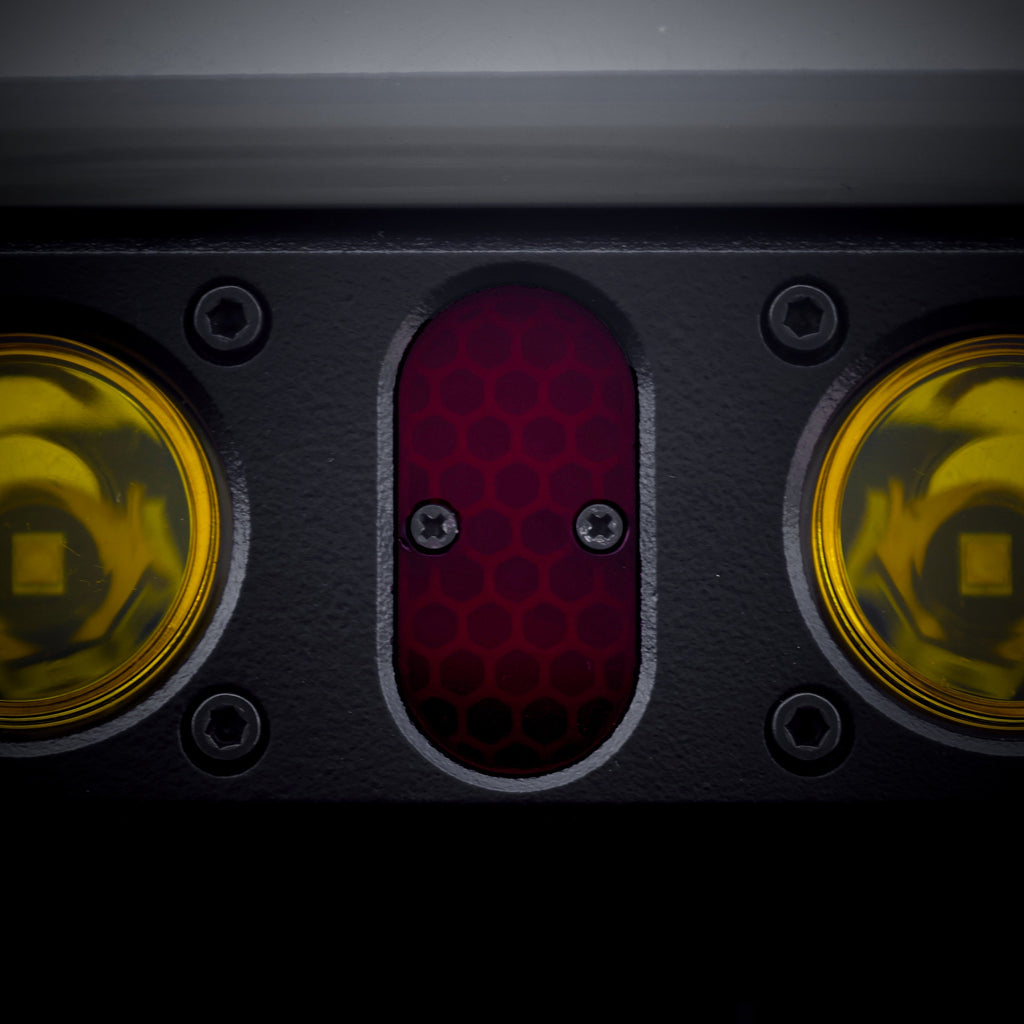 Billet Aluminum Third Brake Light Housing for 2 Baja Designs S2, 2010 - 2024 Toyota 4runner