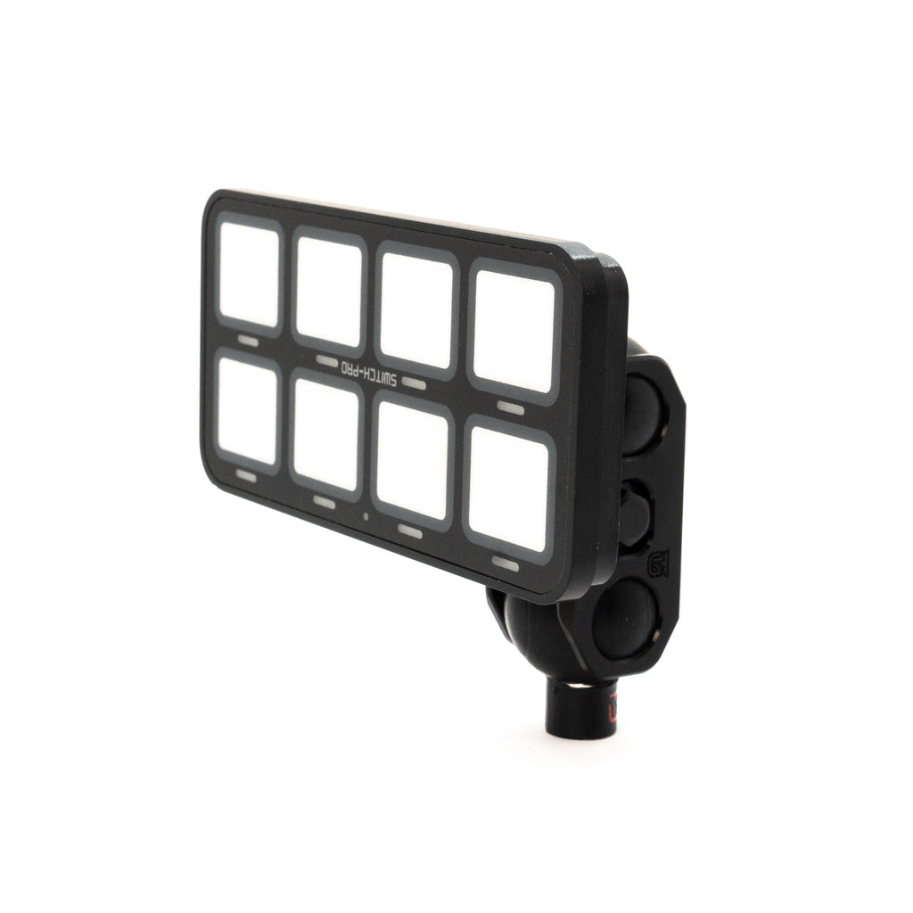 Switch Panel to 1" (25mm) Ball Adapter, switch pro, auxbeam, s-pod