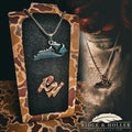 Kentucky Duck- Stainless Steel Necklace and Pendant States Series