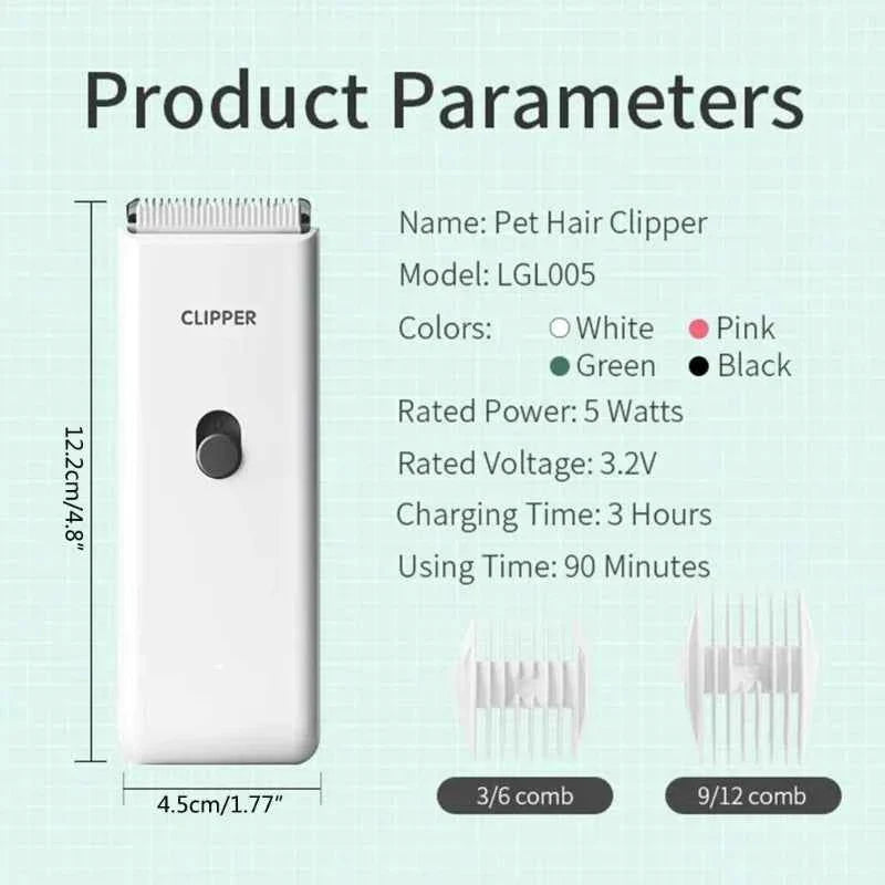 Dog Hair Clipper – Electric Pet Hair Trimmerd