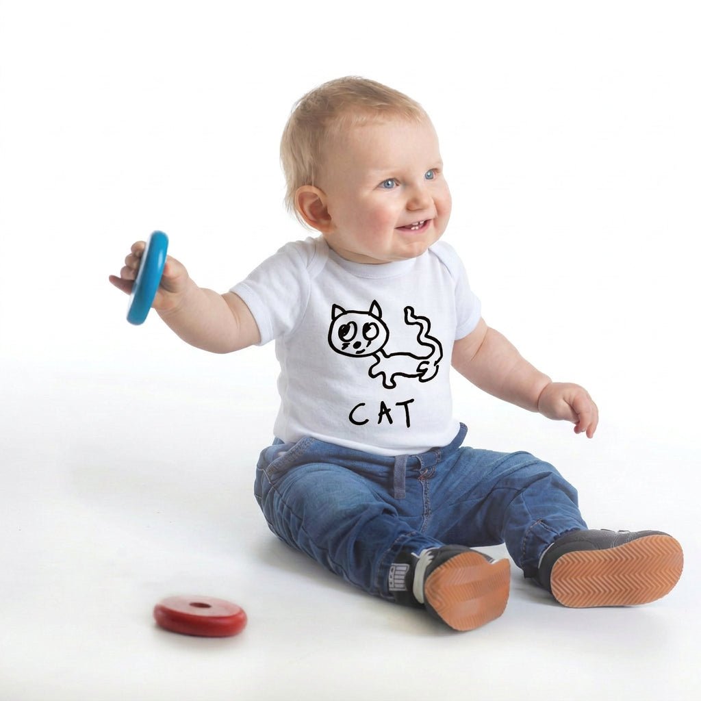 Cat - Baby Onesie
