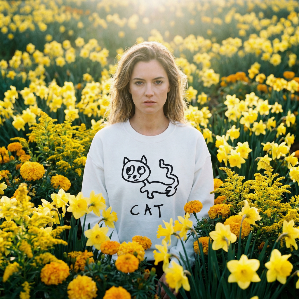 Cat - Crewneck Sweatshirt