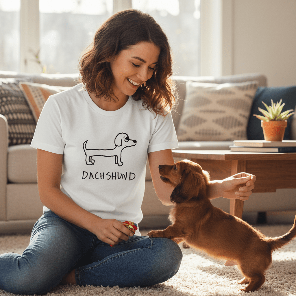 Dachshund - Women's Fitted Tee