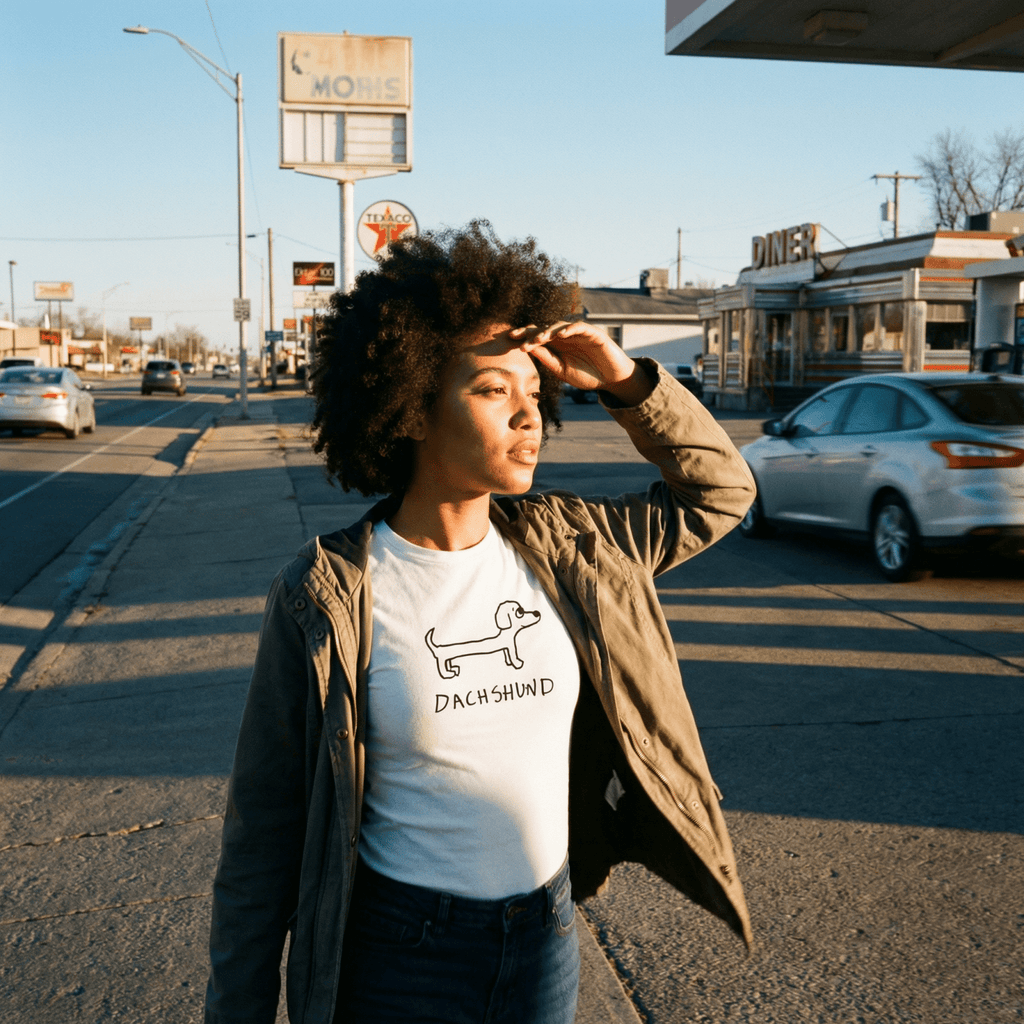 Dachshund - Women's Fitted Tee