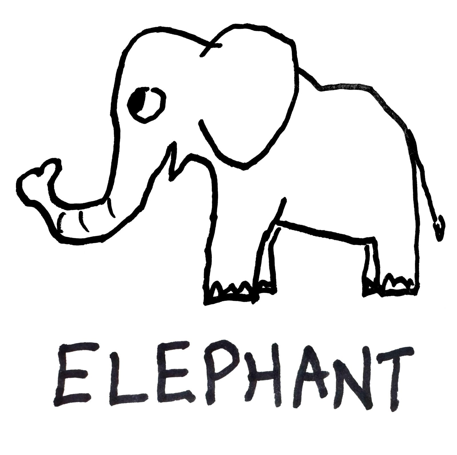 Elephant - Baby Onesie