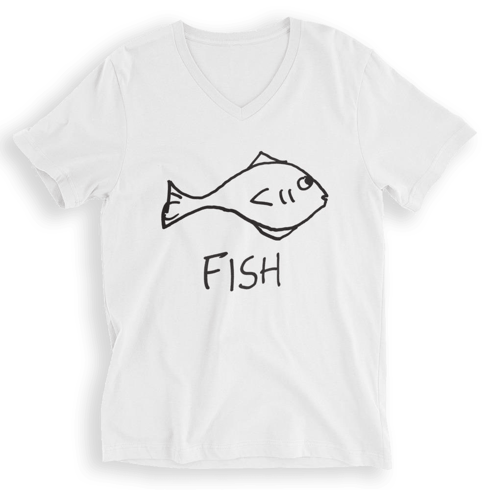 Fish - V-Neck T-Shirt