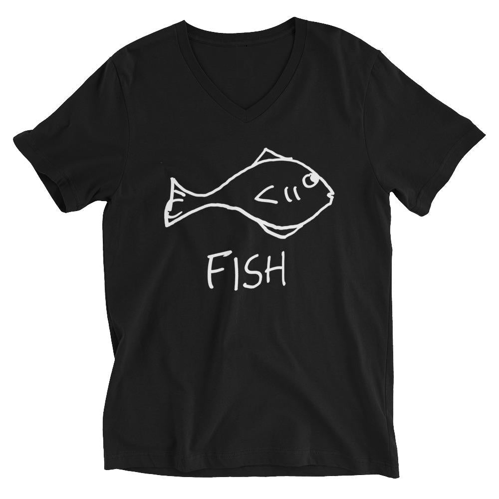 Fish - V-Neck T-Shirt
