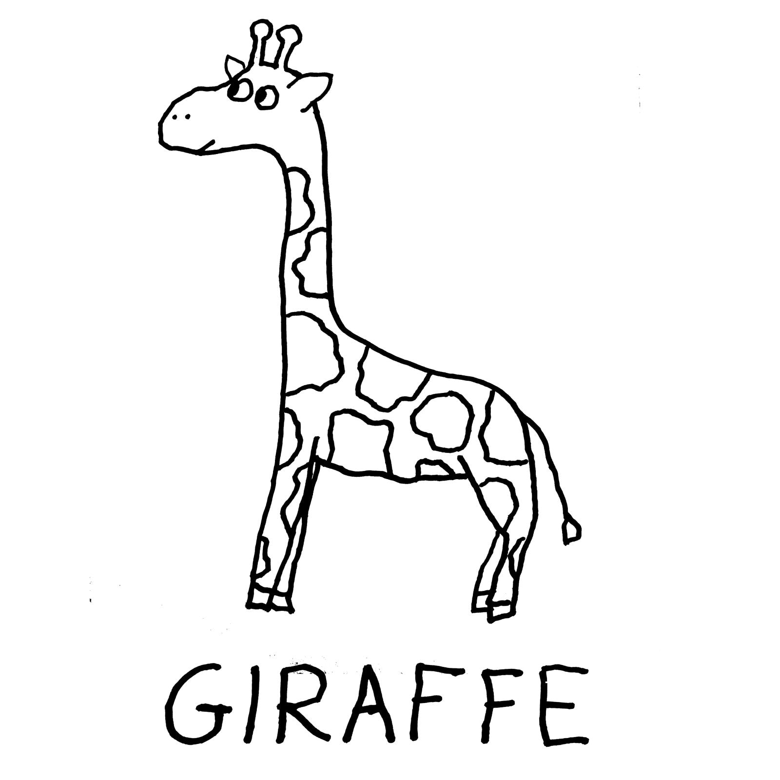 Giraffe - Women's Fitted Tee