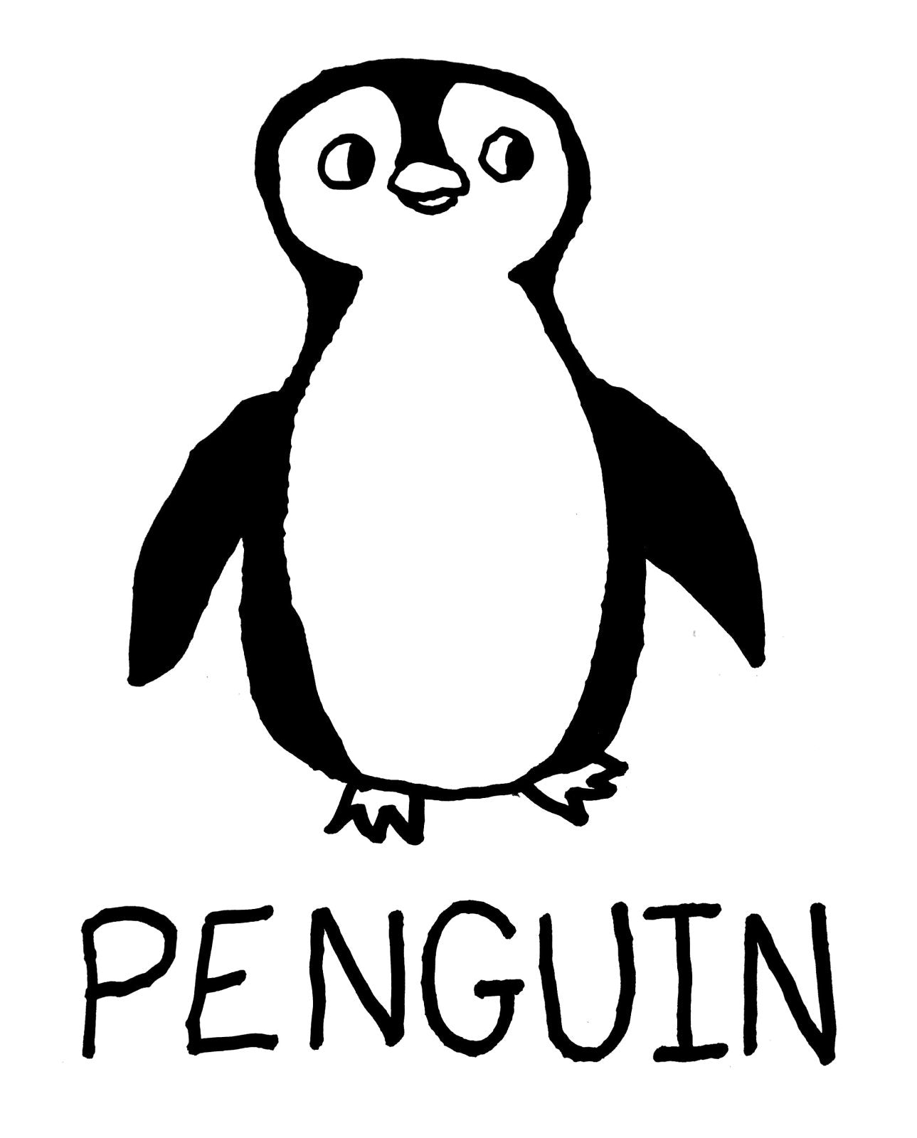 Penguin - Toddler Tee