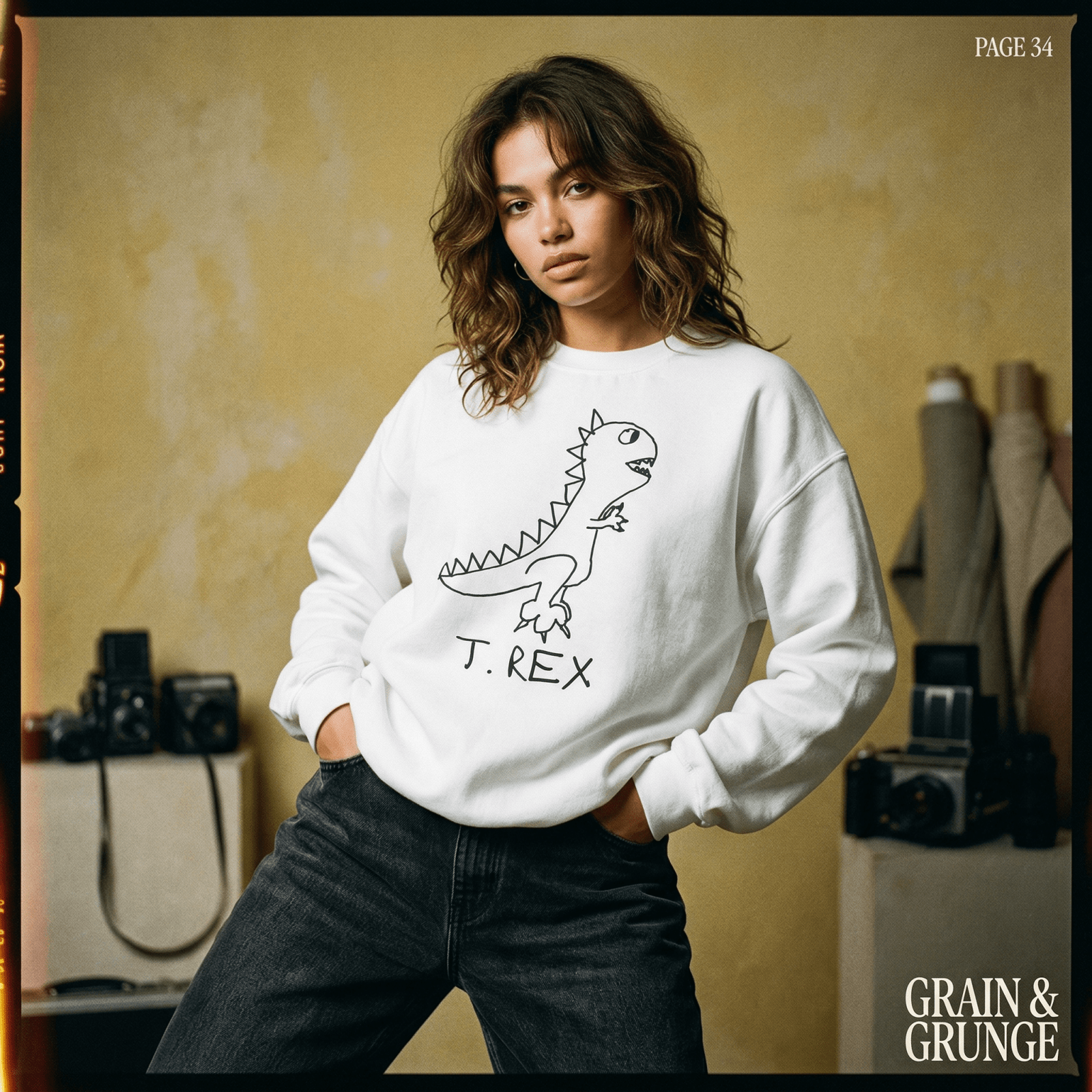 T Rex - Crewneck Sweatshirt
