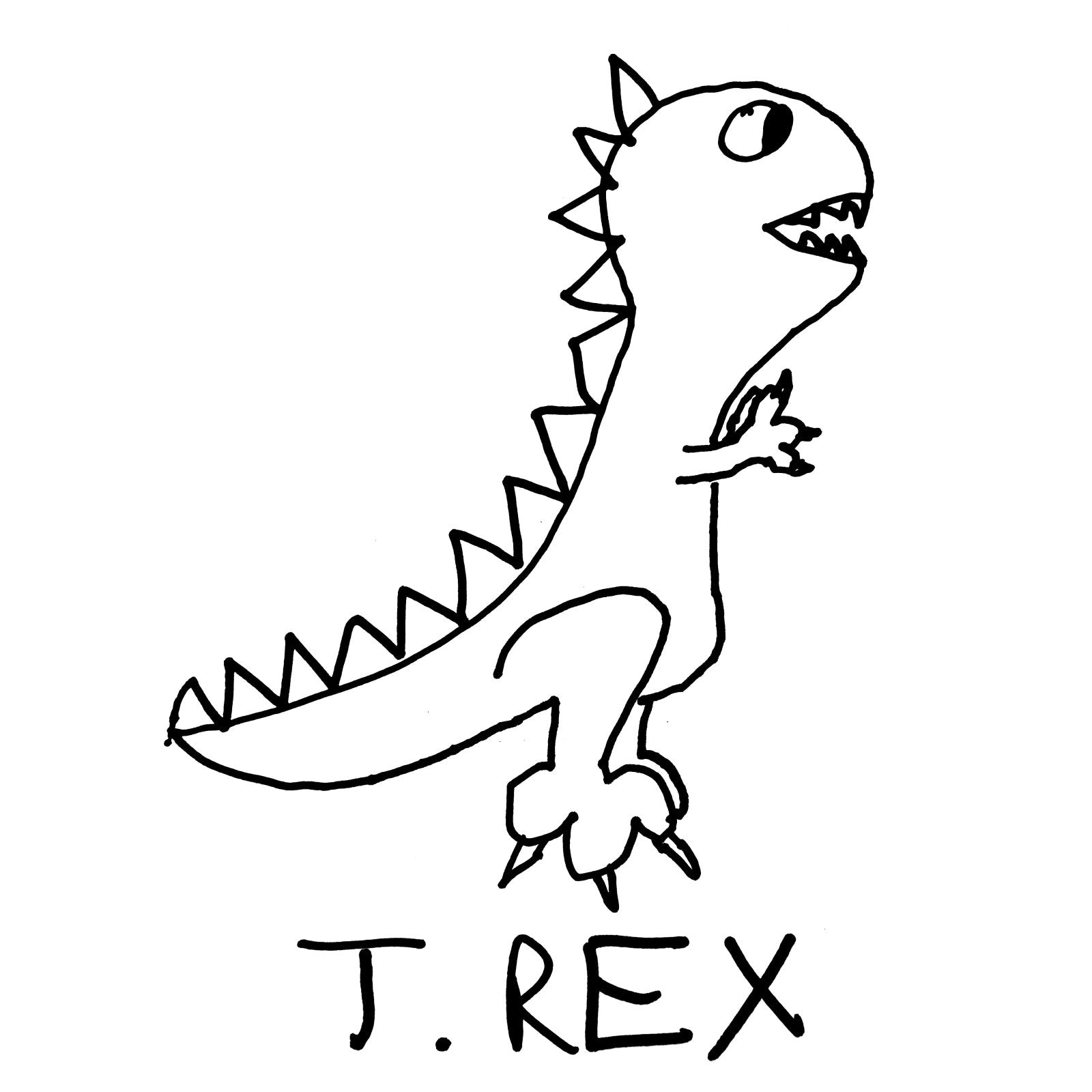 T Rex - Kids Tee