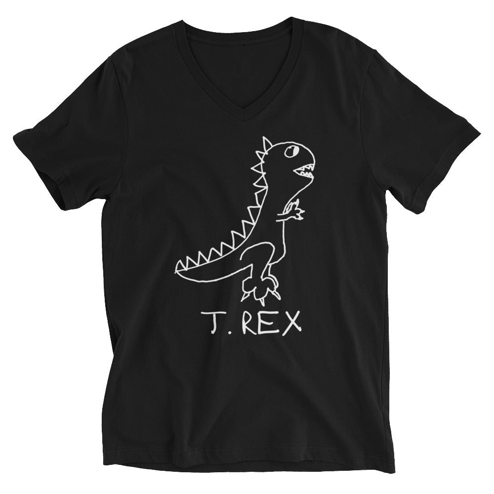 T Rex - V-Neck T-Shirt