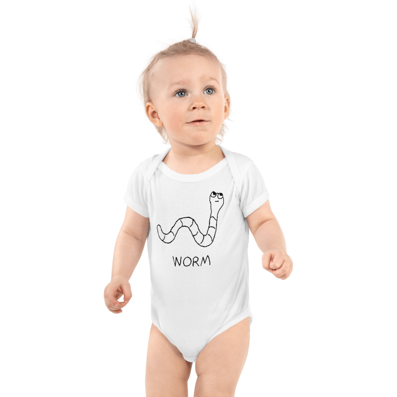 Worm - Baby Onesie