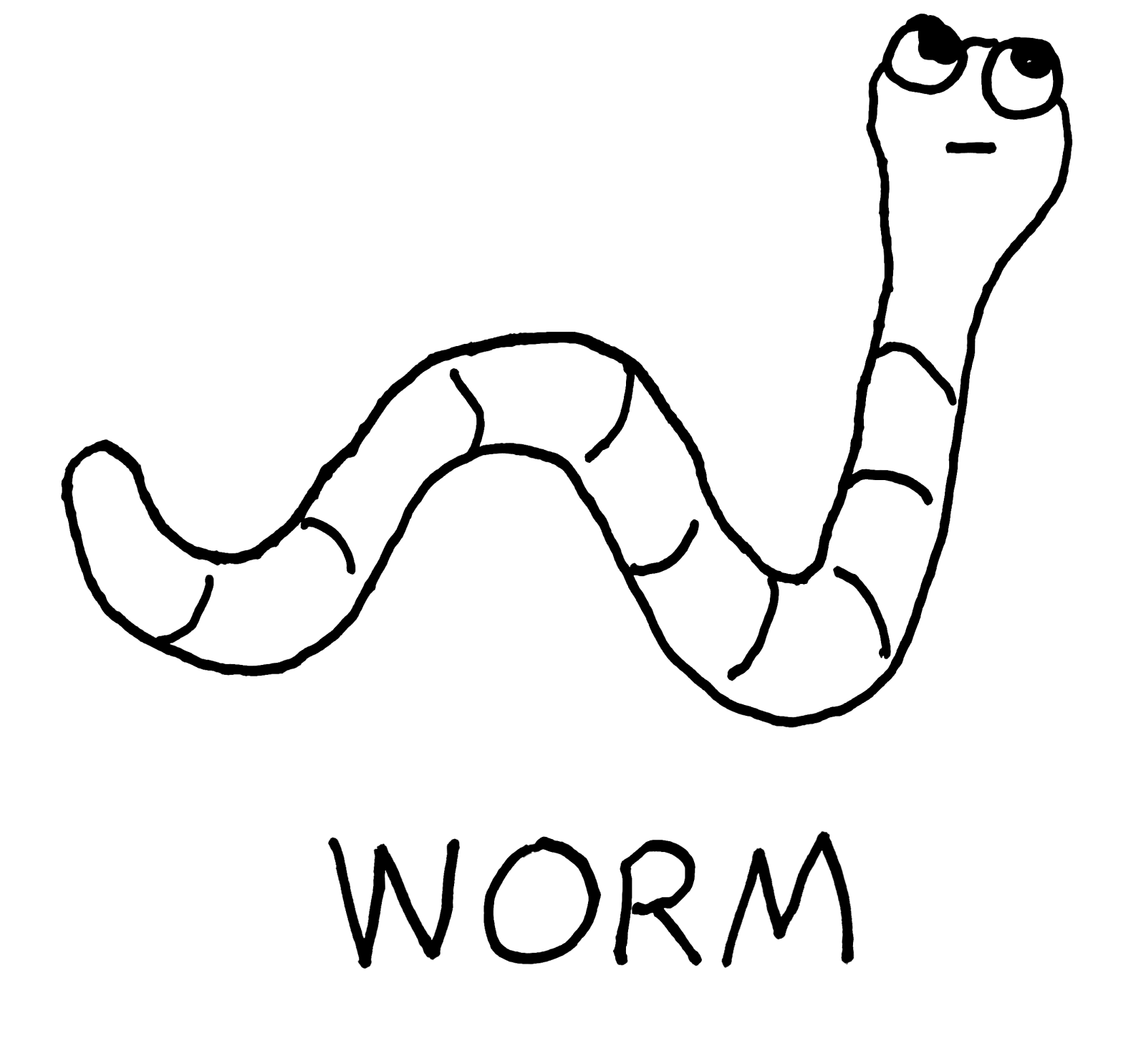 Worm - Baby Onesie