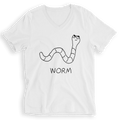 Worm - V-Neck T-Shirt